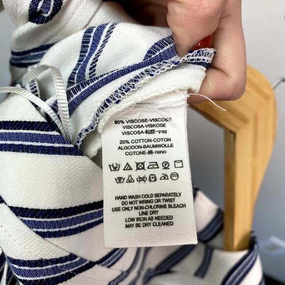 Free People Tuxedo Stripe Wide Leg Pants Set XS - Picture 7 of 11